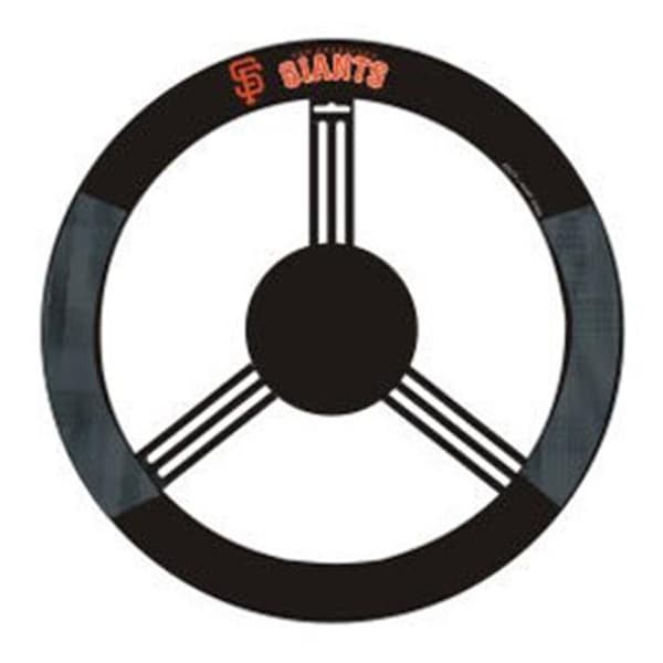 Fremont Die Consumer Products Inc San Francisco Giants Steering Wheel Cover Mesh Style - 2324568526