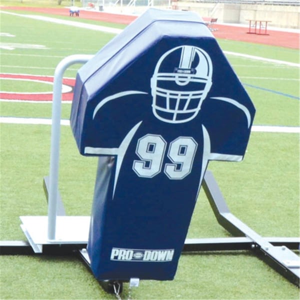 Pro Down Football Man Sled Pad - Royal Blue - 1296259