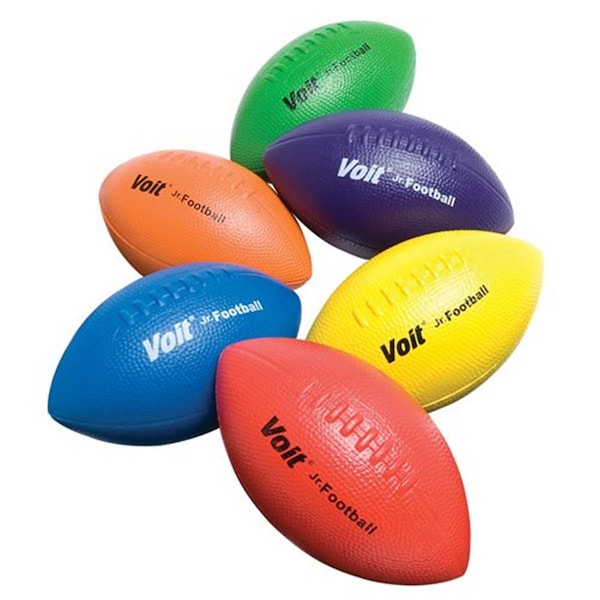 Voit Tuff Coated Foam Football, Blue - 1243871