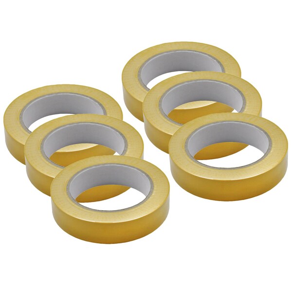 Martin Sports Floor Marking Tape, Yellow, PK6 - FT136YELLOW