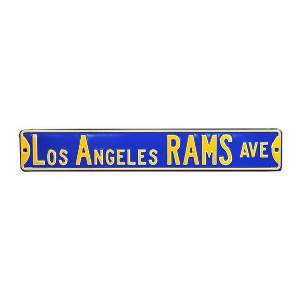 Authentic Street Signs Authentic Street Signs 35321 Los Angeles Rams Avenue Street Sign - 35321