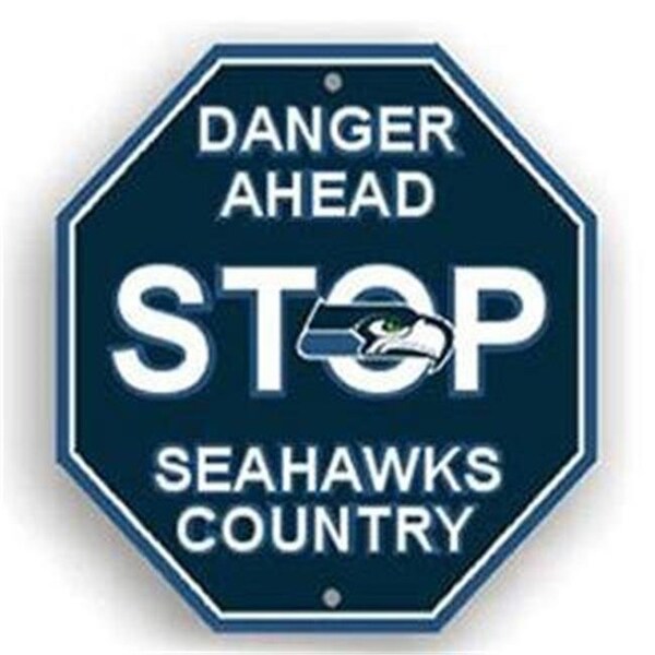 Fremont Die Consumer Products Inc Fremont Die Consumer Products F90514 Styrene Stop Sign - Seattle Seahawks - F90514
