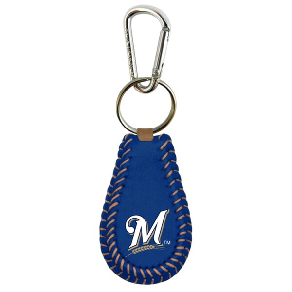 Gamewear Milwaukee Brewers Team Color Baseball Keychain - 4421401865