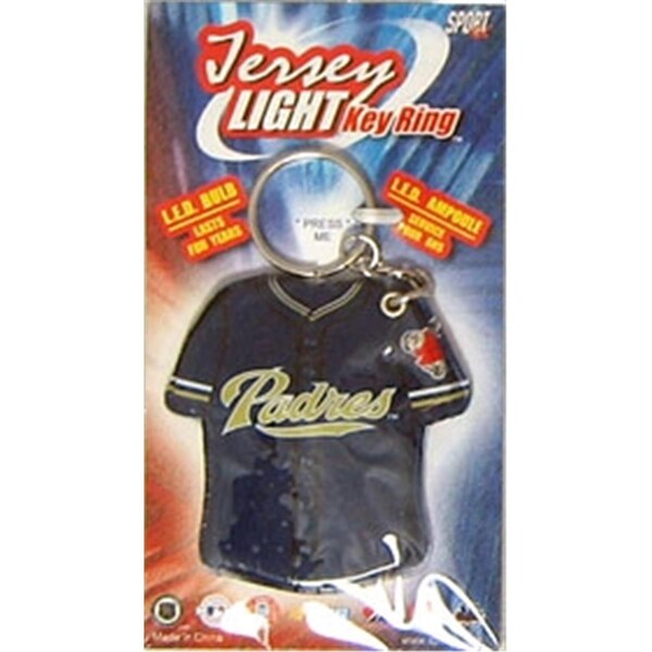 Sportfx International San Diego Padres Keychain - Jersey Keylight - 2655112825