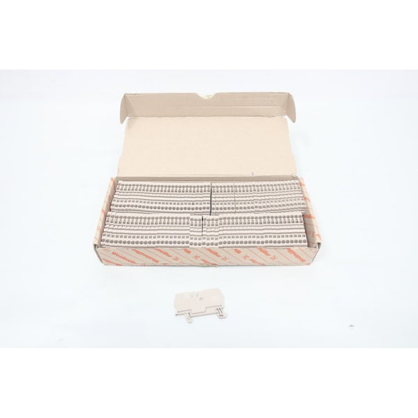 Weidmuller Box of 100 Terminal and Contact Block - 1608510000