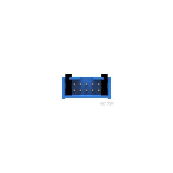 Te Connectivity IDC LOW PRO HDR 10P VERT LG LAT BLUE - 2-1761606-3