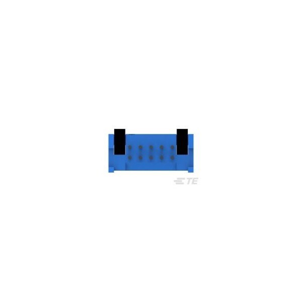 Te Connectivity IDC LOW PRO HDR 10P VERT LG LAT BLUE - 2-1761606-3