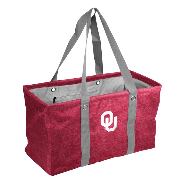 Logo Brands Oklahoma Crosshatch Picnic Caddy - 192-765-CR1