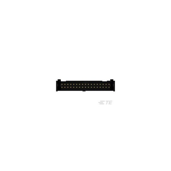 Te Connectivity IDC LOW PRO HDR 34P VERT LG LAT BLK - 1-1761606-1