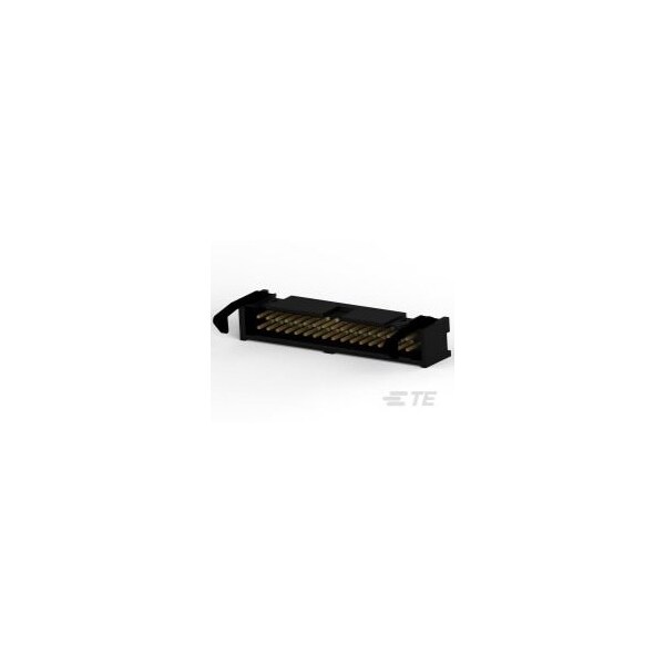 Te Connectivity IDC LOW PRO HDR 34P VERT LG LAT BLK - 1-1761606-1