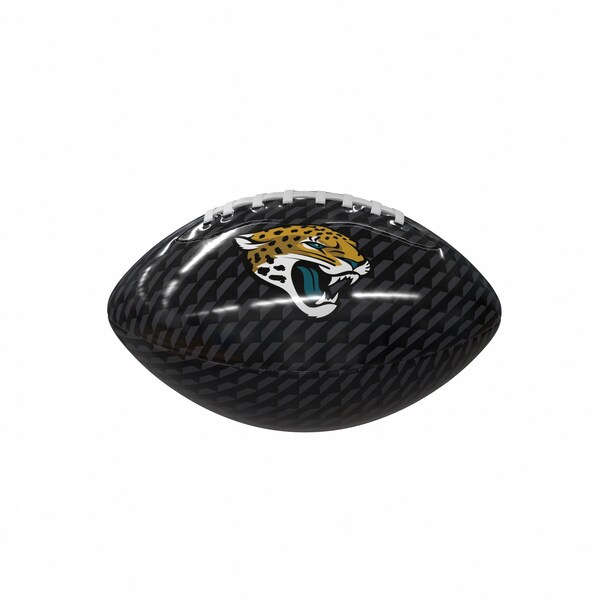 Logo Brands Jacksonville Jaguars Carbon Fiber Mini-Size Glossy Football - 615-93MG-1
