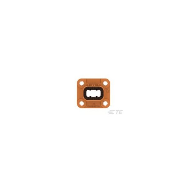 Te Connectivity Board Connector, 4 Contact(S), Male, Straight, Solder Terminal, Locking, Receptacle - 1-2103247-1