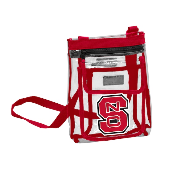 Logo Brands NC State Gameday Clear Crossbody - 186-66P