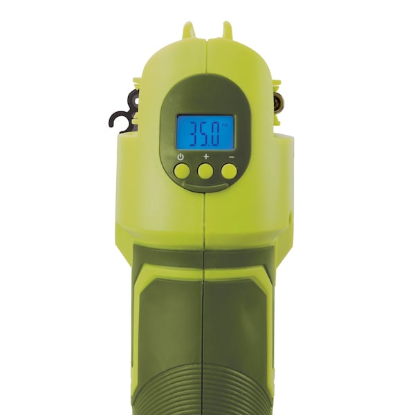 Sun Joe 24-Volt 2.0-Ah Air Joe Pro Cordless Compressor w/ Nozzle Adapters + Storage Case - 24V-AJC-LTE