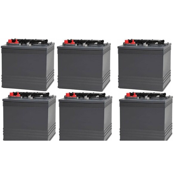 Ilb Gold Replacement For Club Car, 8V Villager 4 Electric Golf Cart Battery 6 Pack - 8V VILLAGER 4 ELECTRIC GOLF CART BATTERY  6 PACK