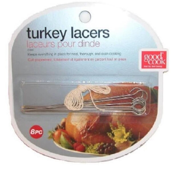 Bradshaw Bradshaw 25980 Stainless Steel Turkey Lacer; Pack - 8; Pack of 6 - 536060