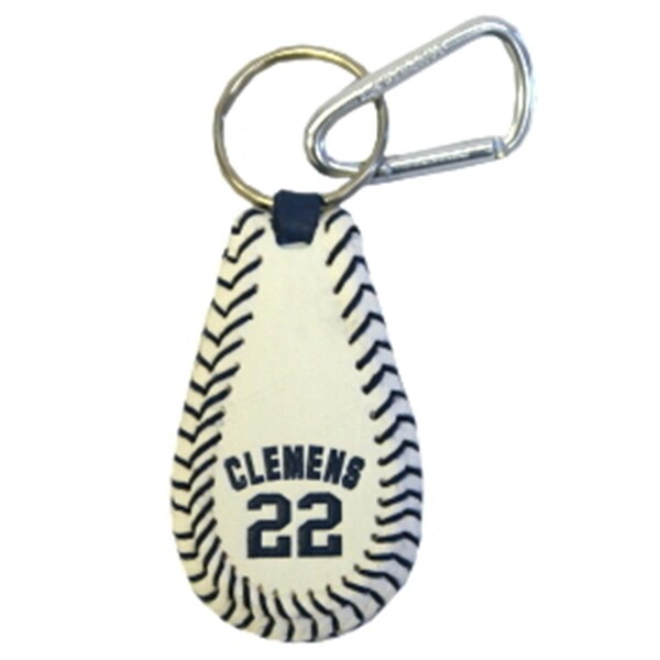Gamewear New York Yankees Keychain Classic Baseball Roger Clemens - 7731400855