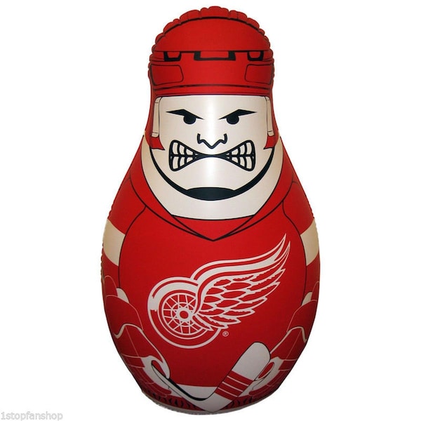 Fremont Die Consumer Products Inc Fremont Die 023245875165 40 in. NHL Detroit Red Wings Checking Buddy Punching Bag - 23245875165