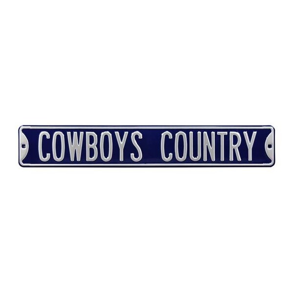 Authentic Street Signs Authentic Street Signs 35036 Cowboys Country Street Sign - 35036
