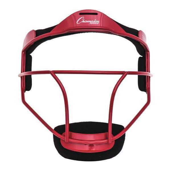 Champion Sports Youth SoftBall, Fielders Mask, Red - FMYRD