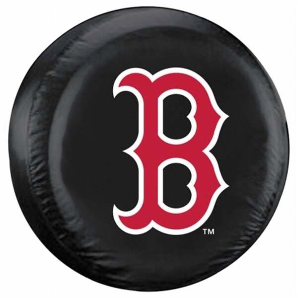 Fremont Die Consumer Products Boston Red Sox Tire Cover Standard Size Black B Logo - FR50918