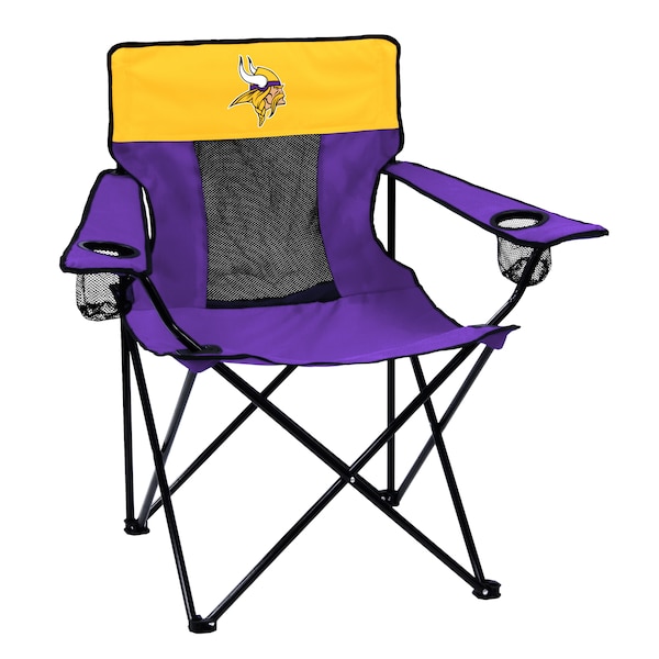 Logo Brands Minnesota Vikings Elite Chair - 618-12E