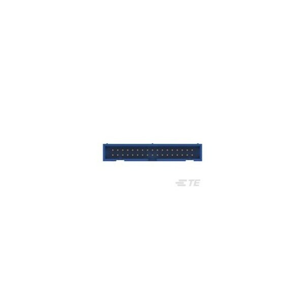 Te Connectivity IDC LOW PRO HDR 34P VERT BLUE - 3-1761603-1