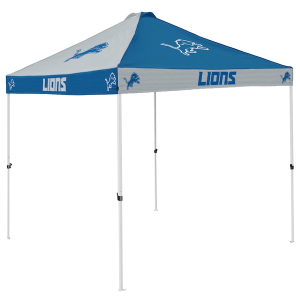 Logo Brands Detroit Lions 2017 Logo Checkerboard Canopy - 611-42C-1