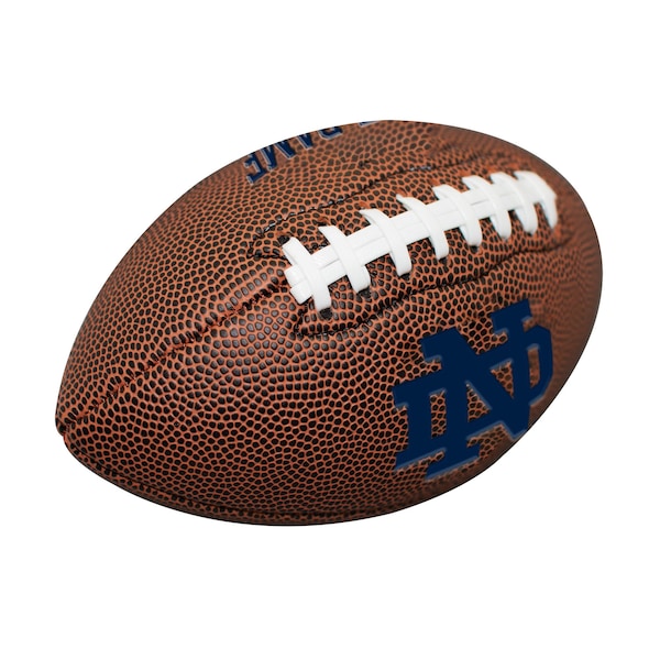 Logo Brands Notre Dame Mini Size Composite Football - 190-93MC-1