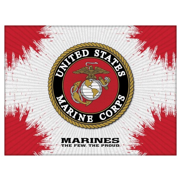 Holland Bar Stool Co United States Marine Corps 24"x32" Canvas Wall Art - LCNVS2432MARINE