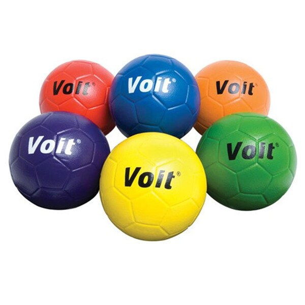 Voit Tuff Coated Foam Soccer Ball 5, Yellow - 1369590