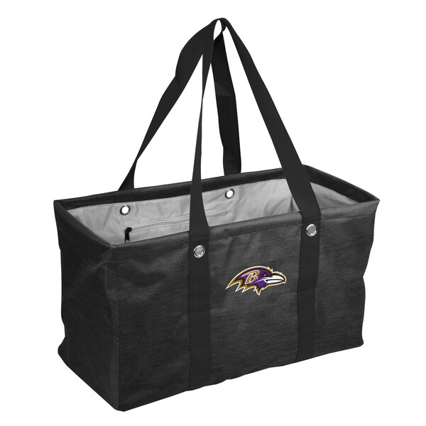 Logo Brands Baltimore Ravens Crosshatch Picnic Caddy - 603-765-CR1