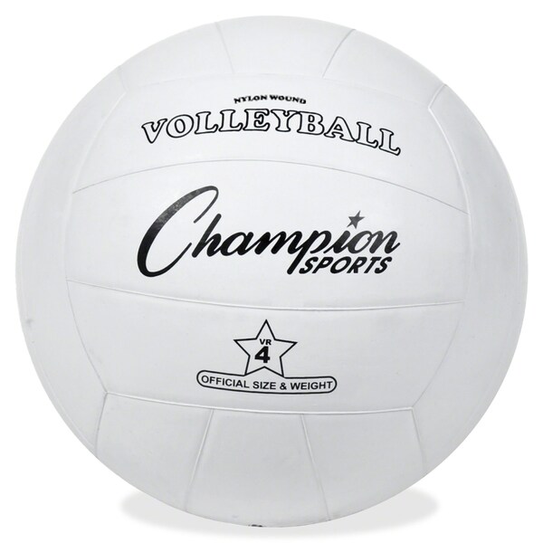 Champion Sports Rubber Volleyball, Official Size, PK3 - VR4