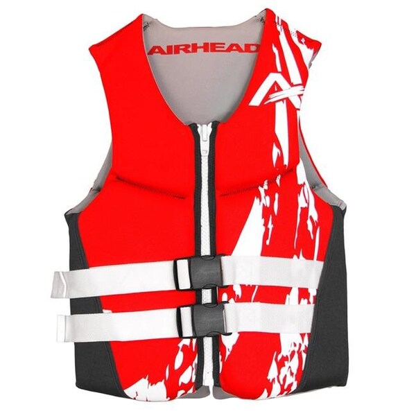 Kwik Tek Kwik Tek 10076-11-B-RD Swoosh Kwik-Dry Neolite Flex Vest; Red - Extra Large - 10076-11-B-RD