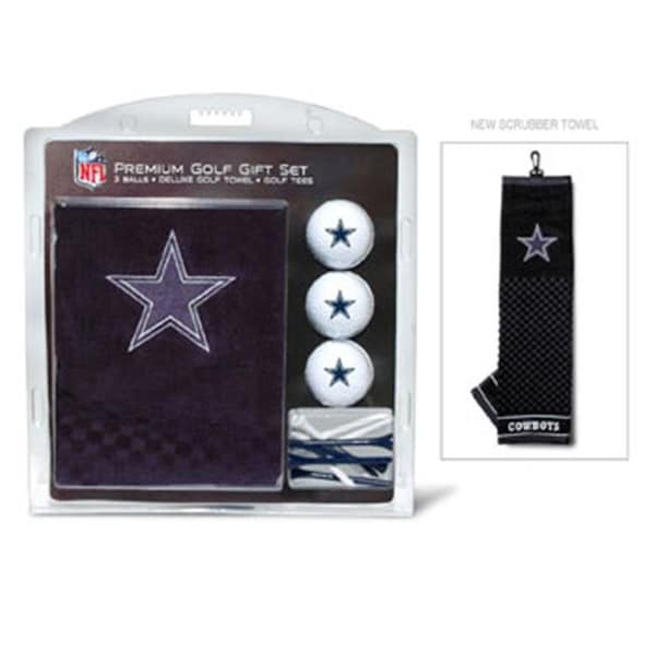 Team Golf Team Golf 32320 Dallas Cowboys Embroidered Towel Gift Set - 32320