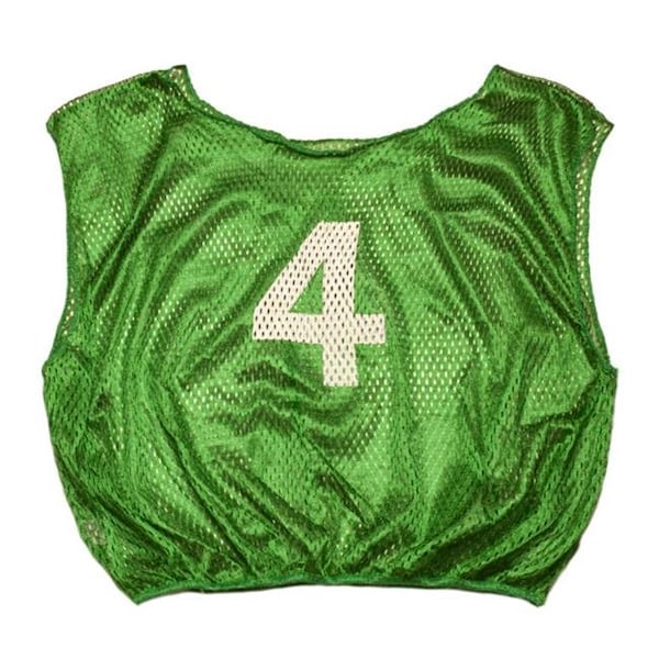 Champion Sports Champion Sports SVMWNGN Practice Numbered Adult Scrimmage Vest; Green - SVMWNGN