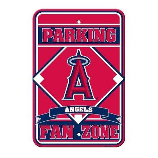 Fremont Die Consumer Products Inc Fremont Die 62203 Plastic Parking Sign - Anaheim Angels - 62203