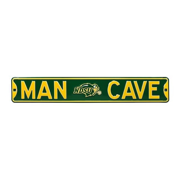 Authentic Street Signs Authentic Street Signs 70369 NDSU Bison Man Cave Street Sign - 70369