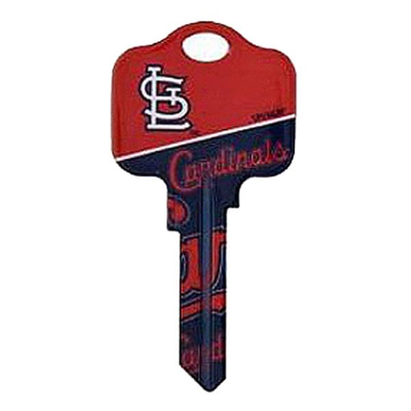 Signed And Sealed KCKW1-MLB-CARDINALS 4 x 0.25 in. MLB Cardinals Key Team Key Blank, 5PK - SI3866679