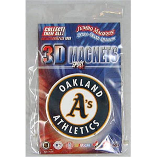 Sportfx International Oakland Athletics Jumbo 3D Magnet - 2655110321