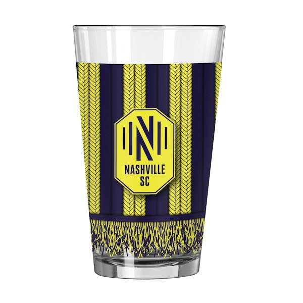 Moment-In-Time 16 oz MLS Nashville SC Scarf Pint Glass - MO3601473