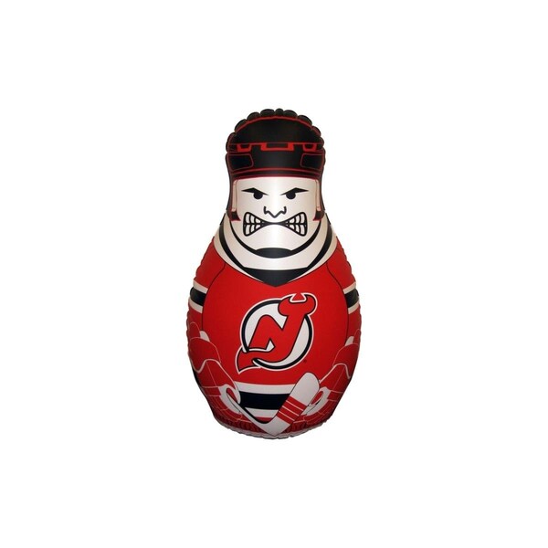 Fremont Die Consumer Products Inc Fremont Die 2324585602 New Jersey Devils Mini Bop Bag - 2324585602