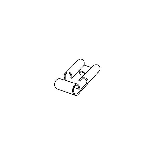 Molex .187X.020 Flag Qd Krimptite Aa-1147 Spm - 190080001