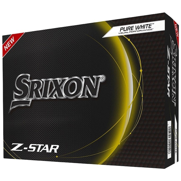 Srixon Z-Star 2023 White Golf Balls  - 1 dozen - 10336048
