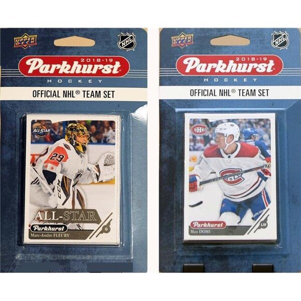 Williams & Son Saw & Supply C&I Collectables 18CANADIENSTS NHL Montreal Canadiens 2018-19 Parkhurst Team Set & an All-star set - 18CANADIENSTS