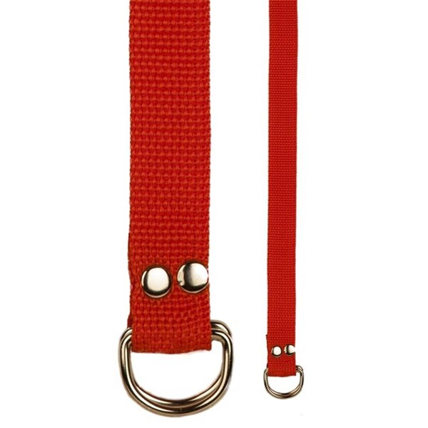 Champion Sports Football Belt, Red - 20214