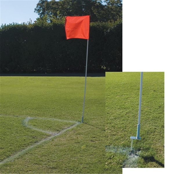 Alumagoal Flexible Soccer Corner Flags, 4PK - MSSOCFLGY