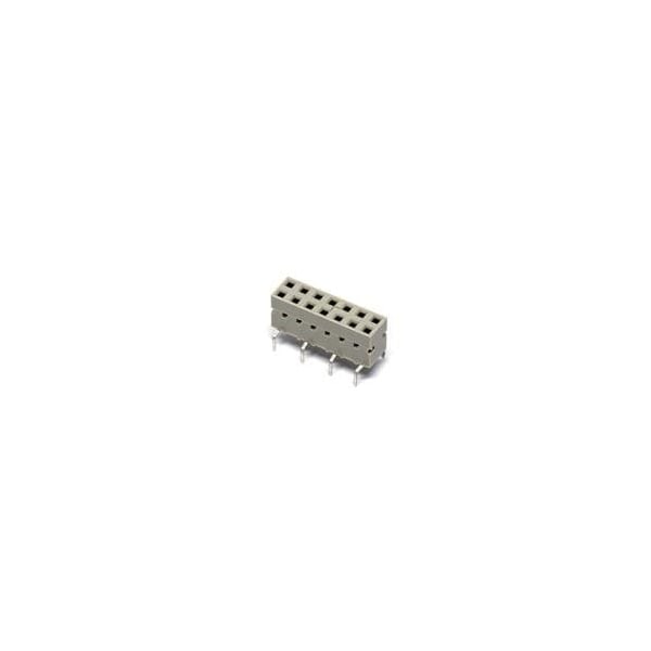 Fci Board Connector, 8 Contact(S), 2 Row(S), Female, Straight, Solder Terminal - 95264-308HLF