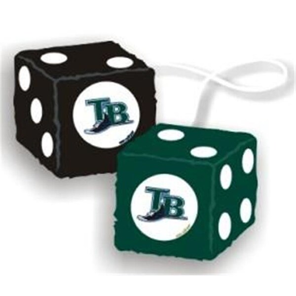 Fremont Die Consumer Products Inc Tampa Bay Rays Fuzzy Dice - 2324568030