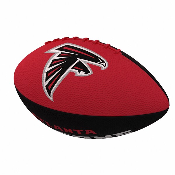 Logo Brands Atlanta Falcons Pinwheel Logo Junior-Size Rubber Football - 602-93JR-2